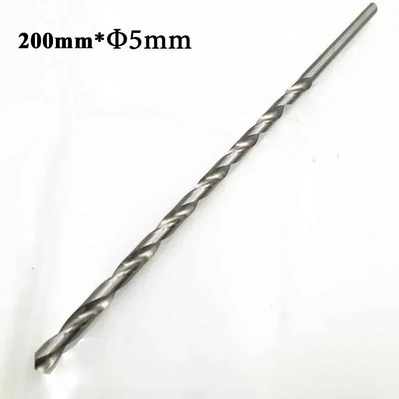 Extra Long HSS Twist Drill Bit Set 2–6mm | 160–300mm