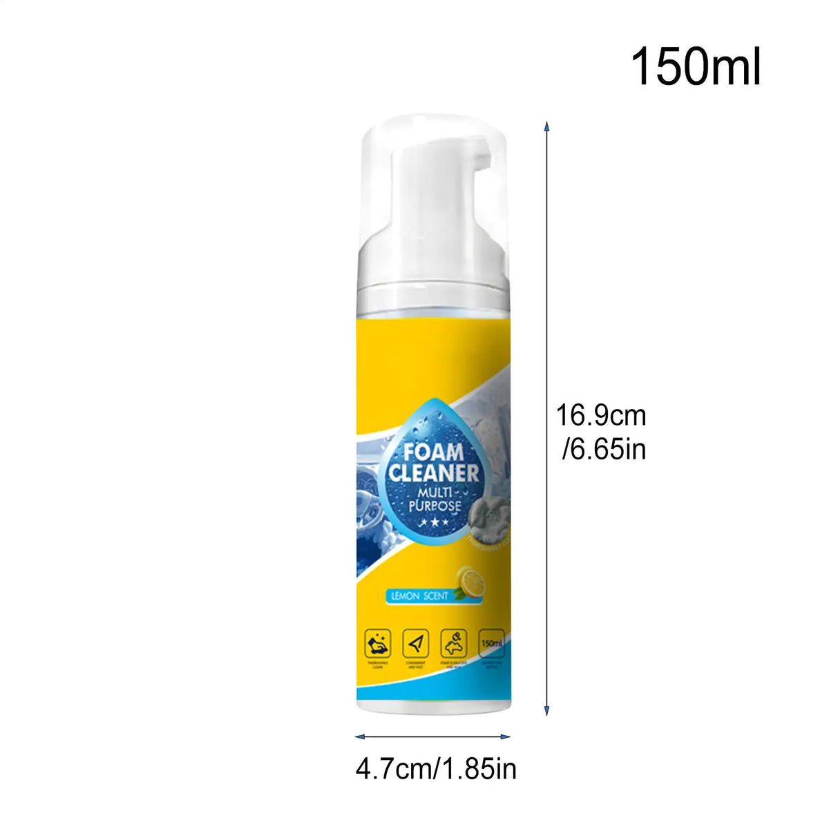 4-in-1 Multi-Enzyme Foam Cleaner 150ml – All-Purpose