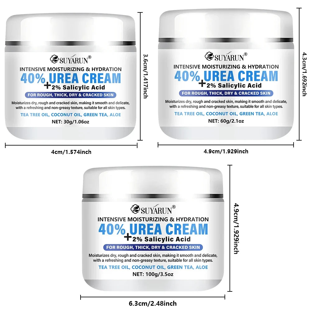 SUYARUN 40% Urea Foot Cream Stick – Hydrate & Exfoliate Heels