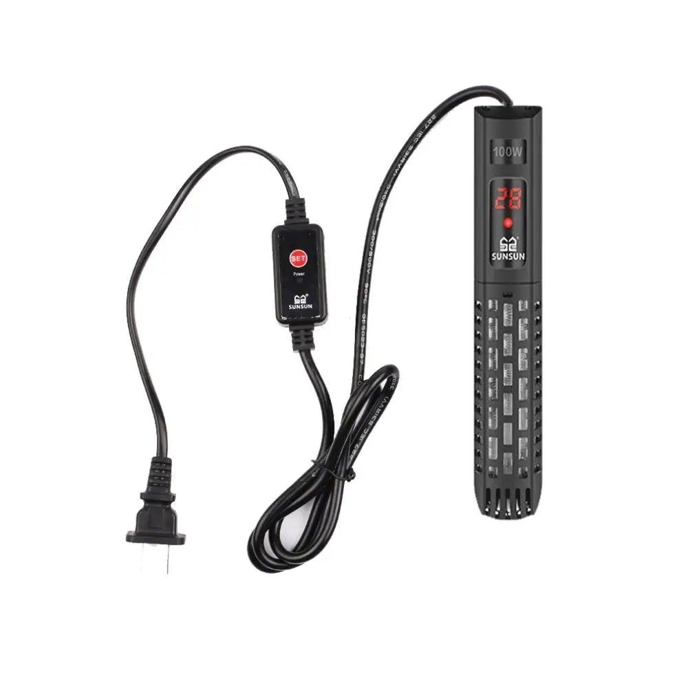 50–500W LCD Aquarium Submersible Heater | Auto Temp Control