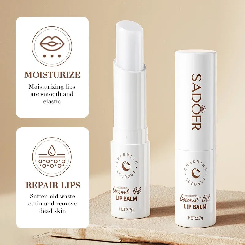 Coconut & Aloe Lip Balm – Daily Moisture for Men & Women