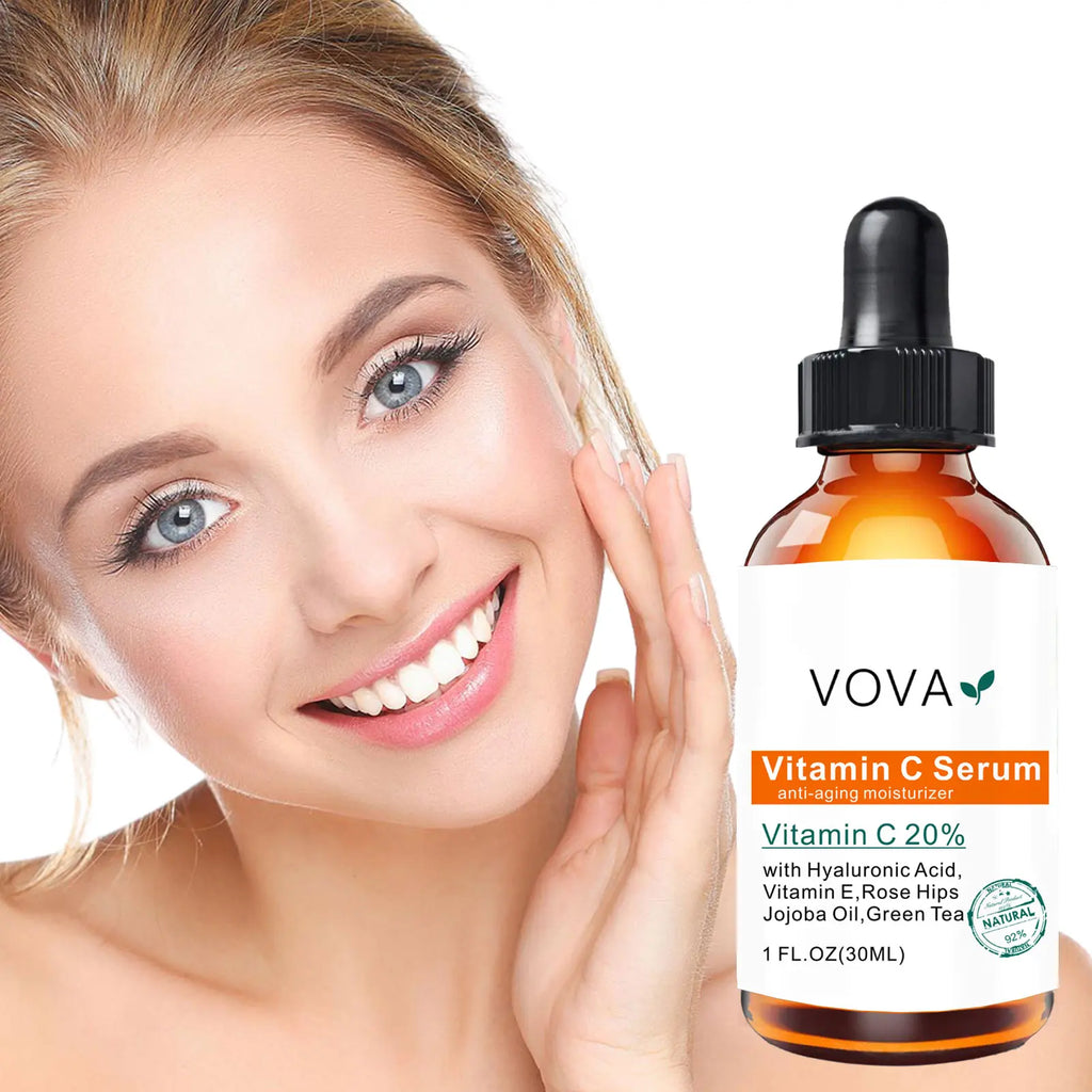 20% Vitamin C Face Serum with Hyaluronic Acid – Brightening