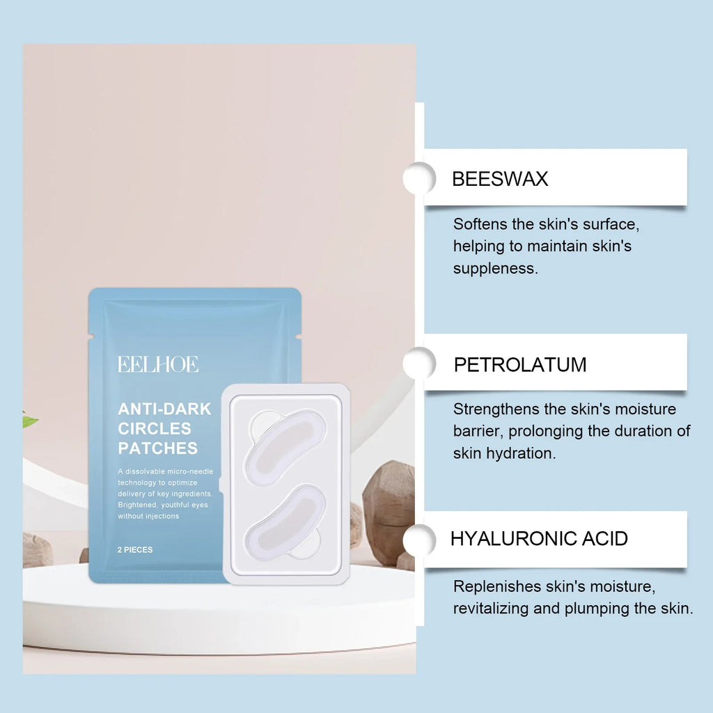 Hyaluronic Acid Under Eye Patches – Brighten & Hydrate