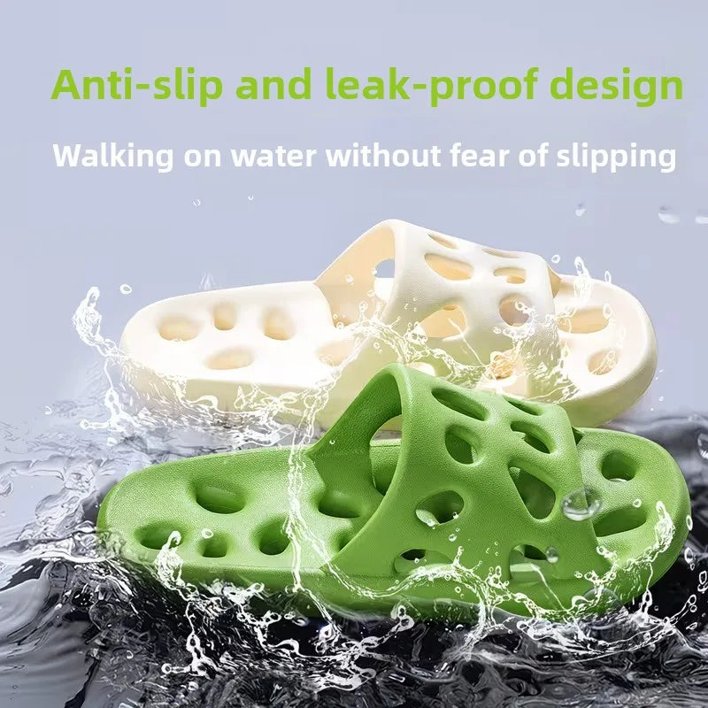 Non-Slip Shower Slippers – Quick Dry Soft EVA, Unisex
