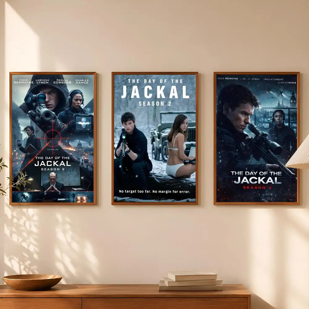 Day of the Jackal TV Poster – Self-Stick HD Waterproof Wall Art
