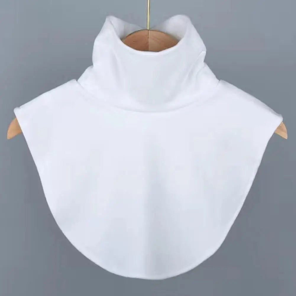 Women's Detachable False Collar – Soft Knit Turtleneck Dickey