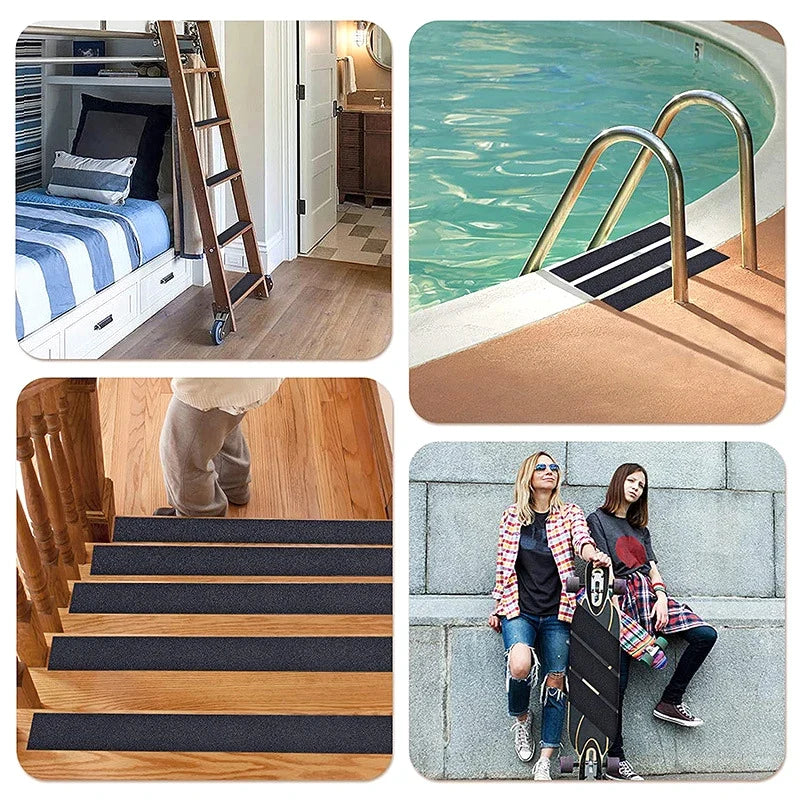 Anti-Slip Tape Waterproof Grip Strip for Stairs & Decks