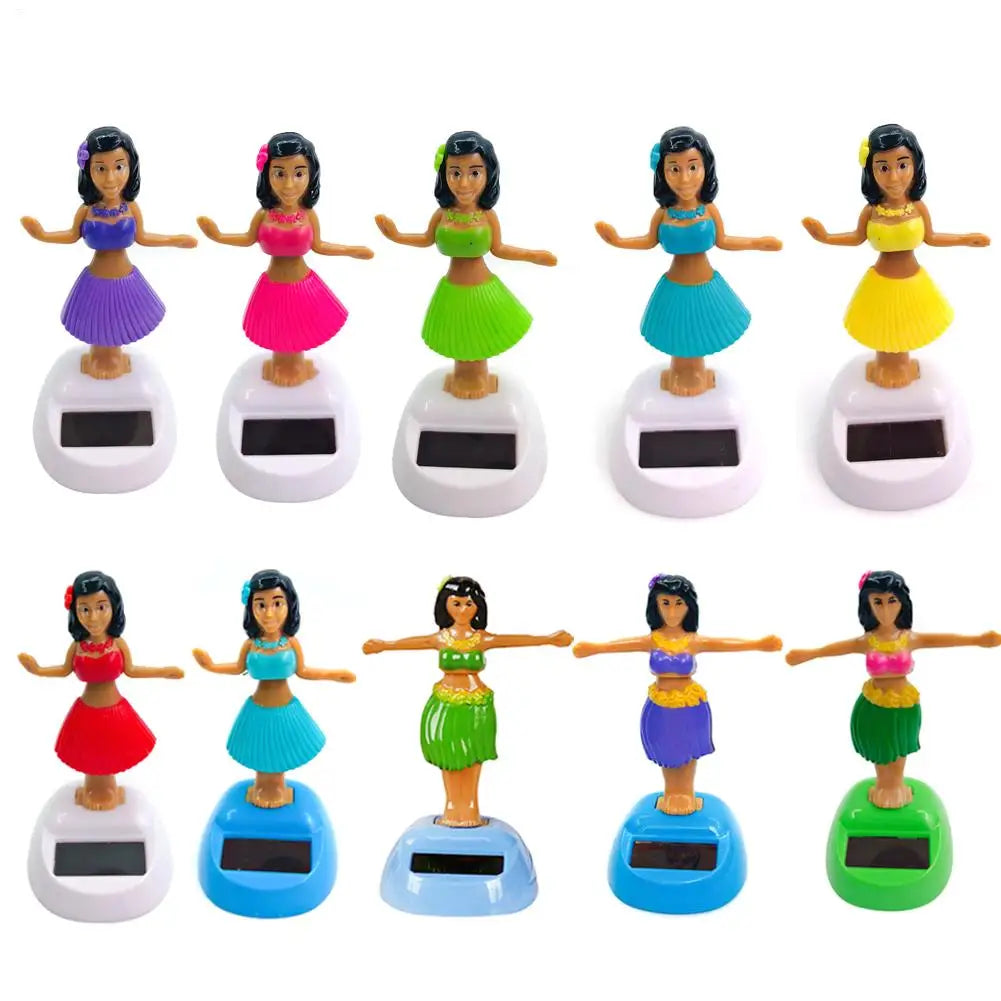 Car Decoration Dancing Doll Accessories Solar Power Toy Shaking Head