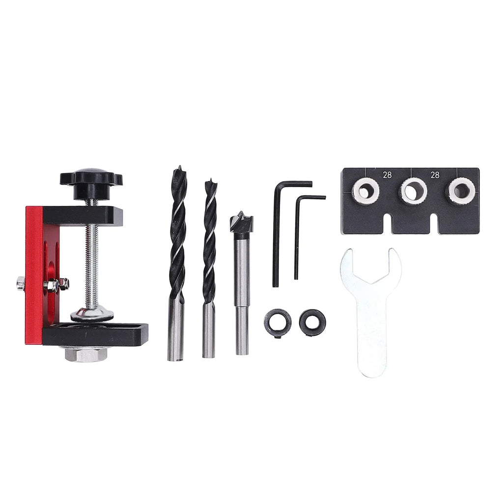 3in1 Hole Jig 1 Aluminum Alloy Dowel Woodworking Puncher