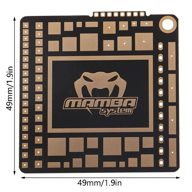 DIATONE MAMBA Soldering Practice Board 49X49X1 FPV Beginner Pilots