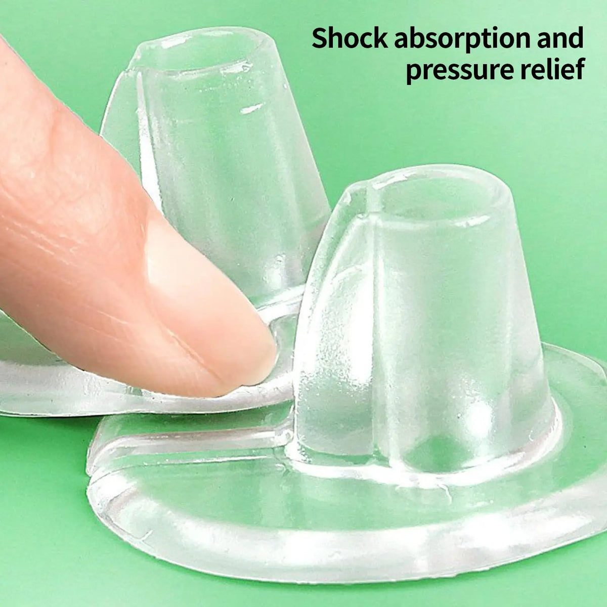 Thong Sandal Toe Cushions 2 Pairs – Gel Protectors for Comfort