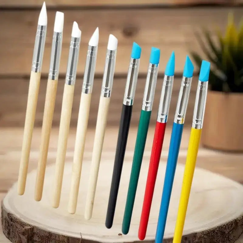 Silicone Clay Sculpting Tools Set 5/10Pcs – Dotting & Carving Kit