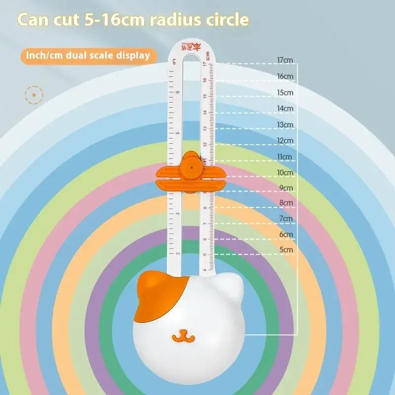 360° Circle Cutter – Precision Paper Trimmer for DIY Crafts