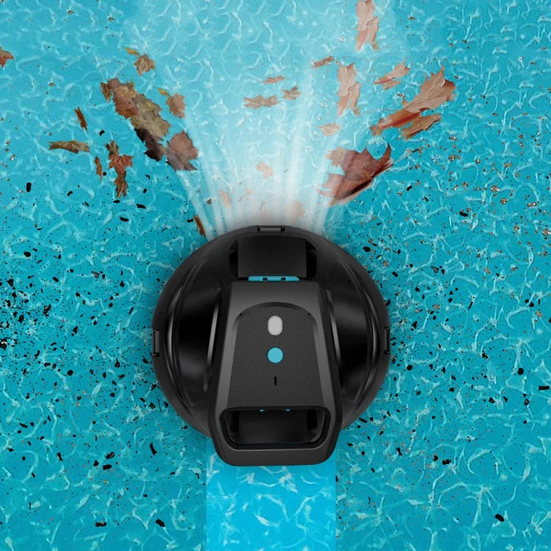 Wireless Pool Cleaning Robot – Auto Vacuum, Leaves & Algae