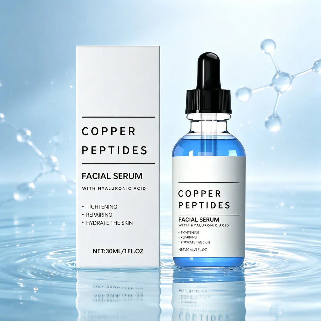 Copper Peptide Face Serum – Anti-Wrinkle & Hyaluronic Acid