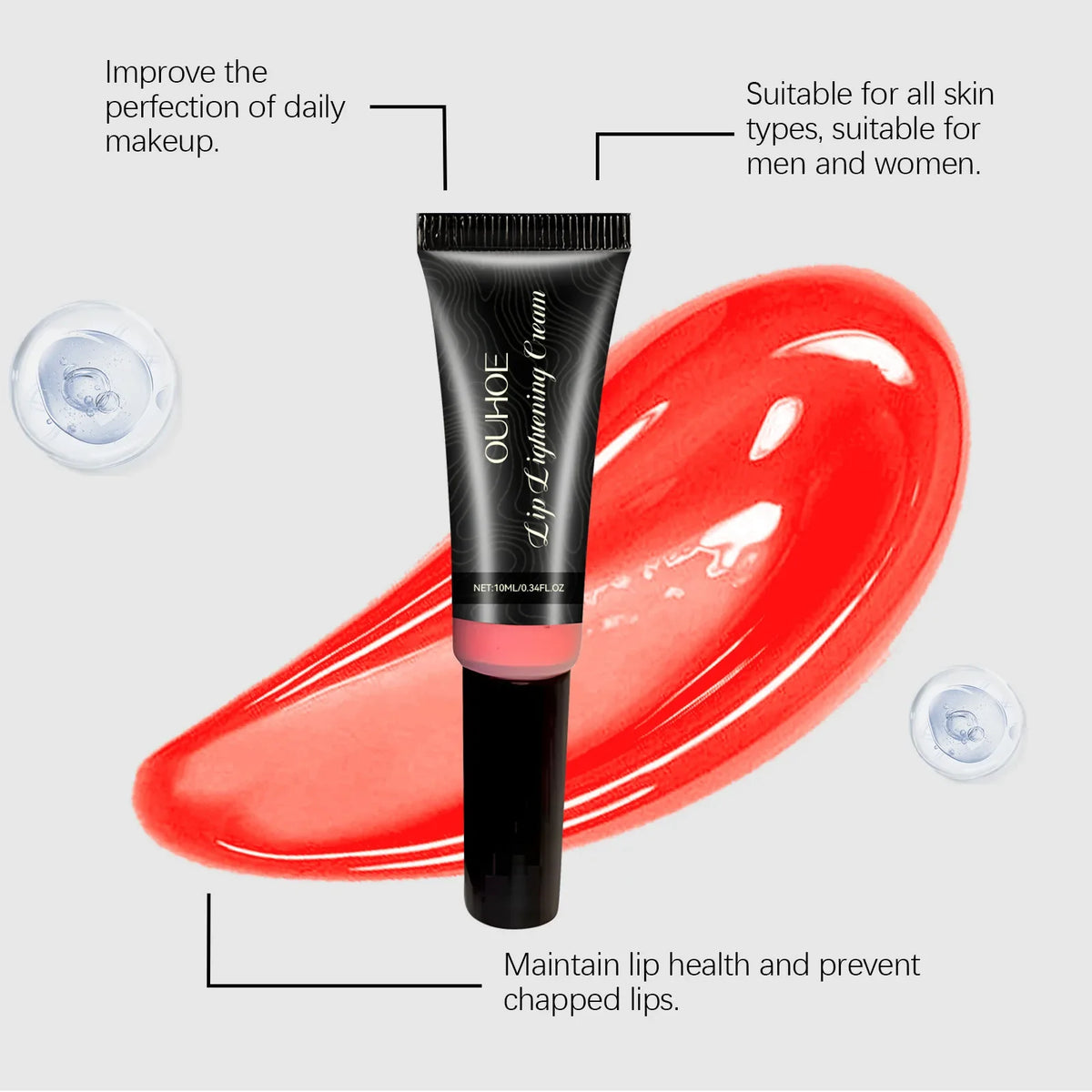Ouhoe Lip Brightening Cream | Moisturize, Brighten & Anti-Wrinkle