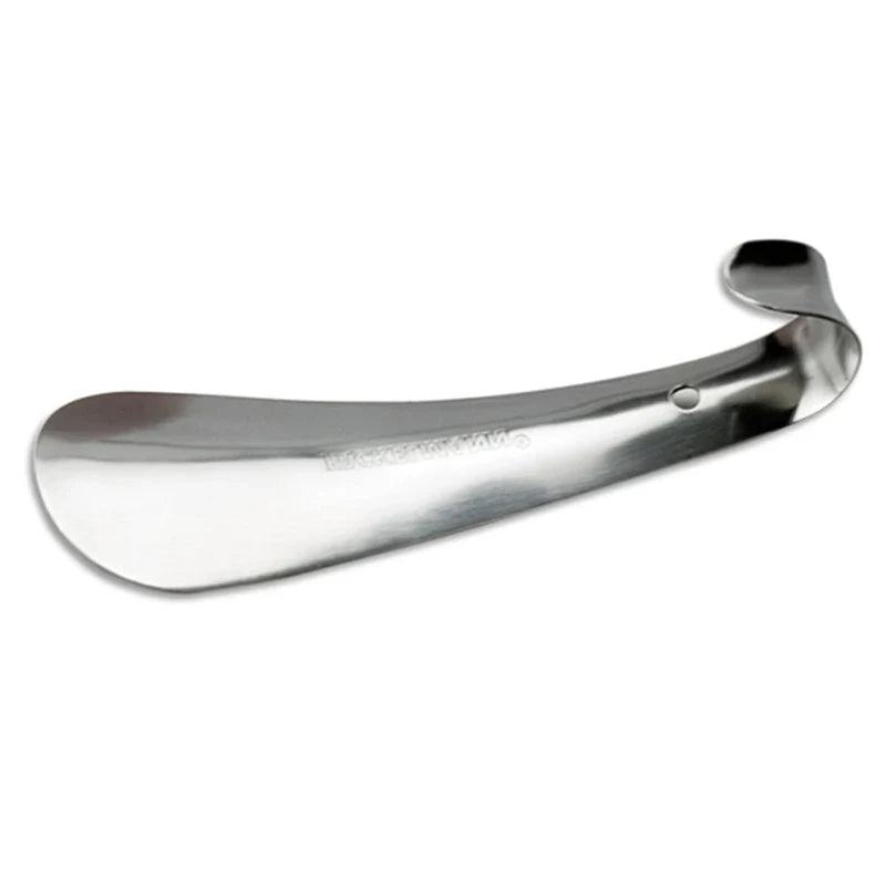 Stainless Steel Shoe Horn 14.5cm – Metal Shoehorn Silver