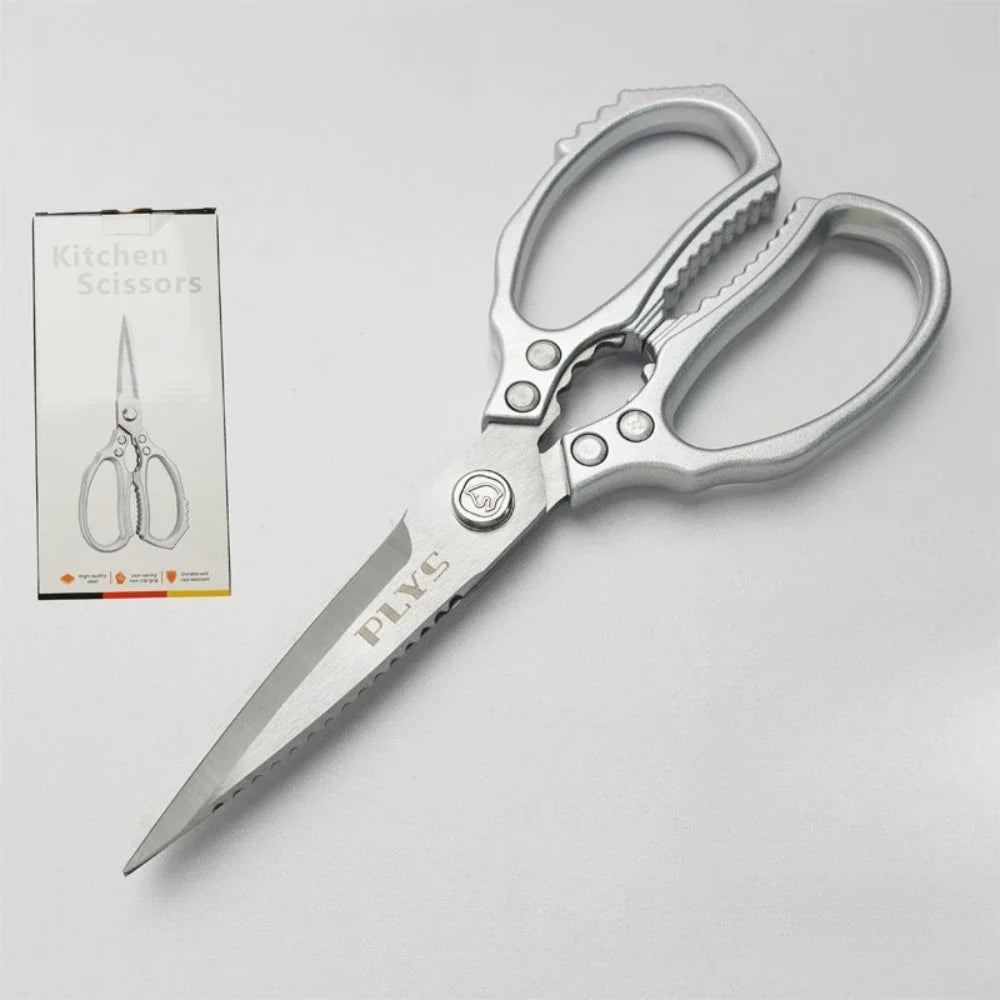 Heavy-Duty Stainless Steel Cooking Shears | Multi-Purpose Kitchen Scissors