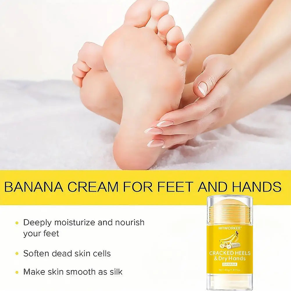Banana Moisturizing Foot Care Cream Urea Anti-dry Crack Repair Heel