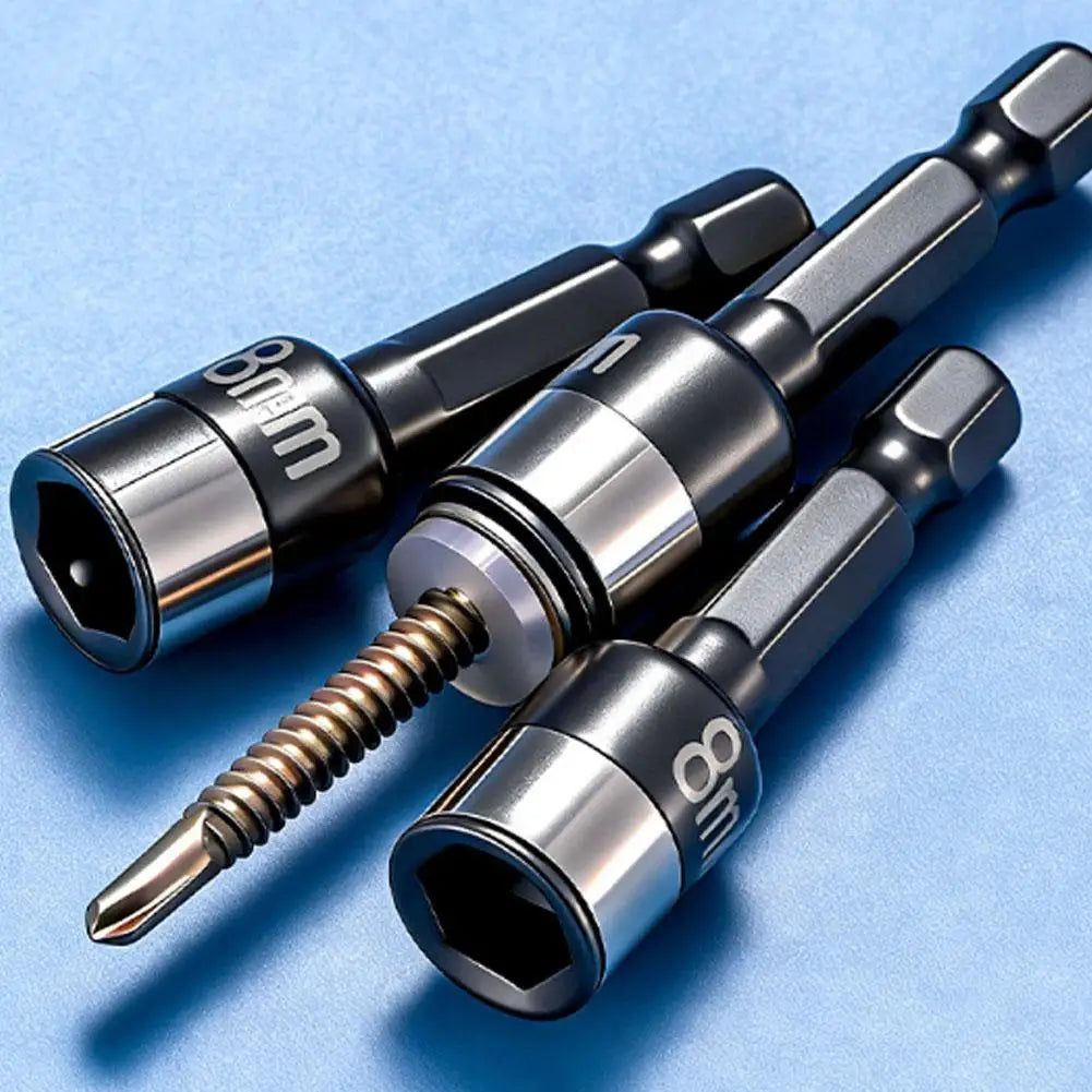 8mm Hex Shank Impact Socket Adapter for Drill & Impact Driver