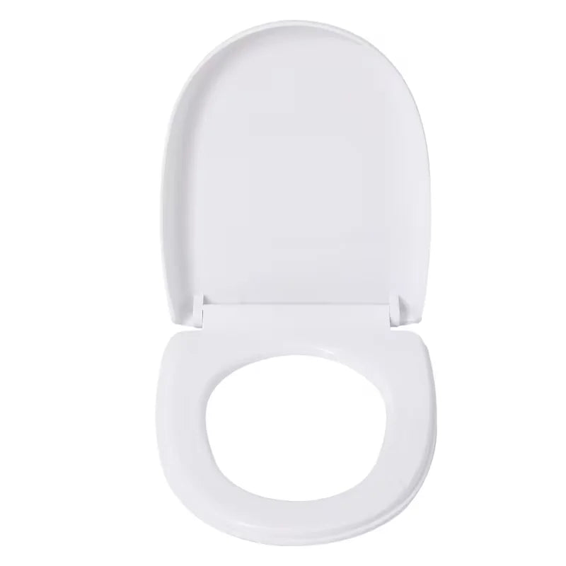Soft Close Toilet Seat Quick Release White with Fixings