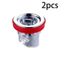 Anti-Odor Floor Drain Core & Backflow Preventer – Shower & Bath