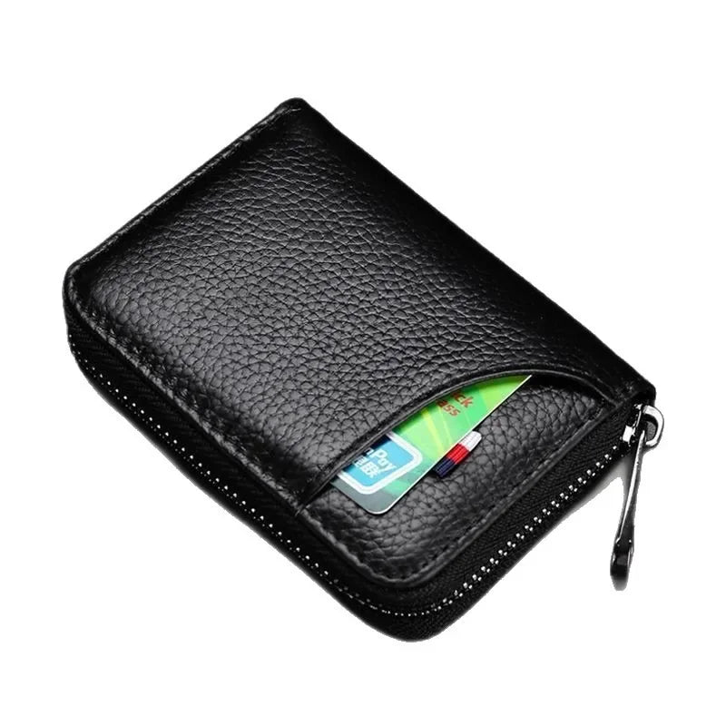 Slim PU Leather Mini Wallet – Unisex Card Holder Purse