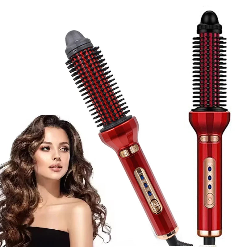 Automatic Ceramic Hair Curler Iron | PTC Heater & LED Display