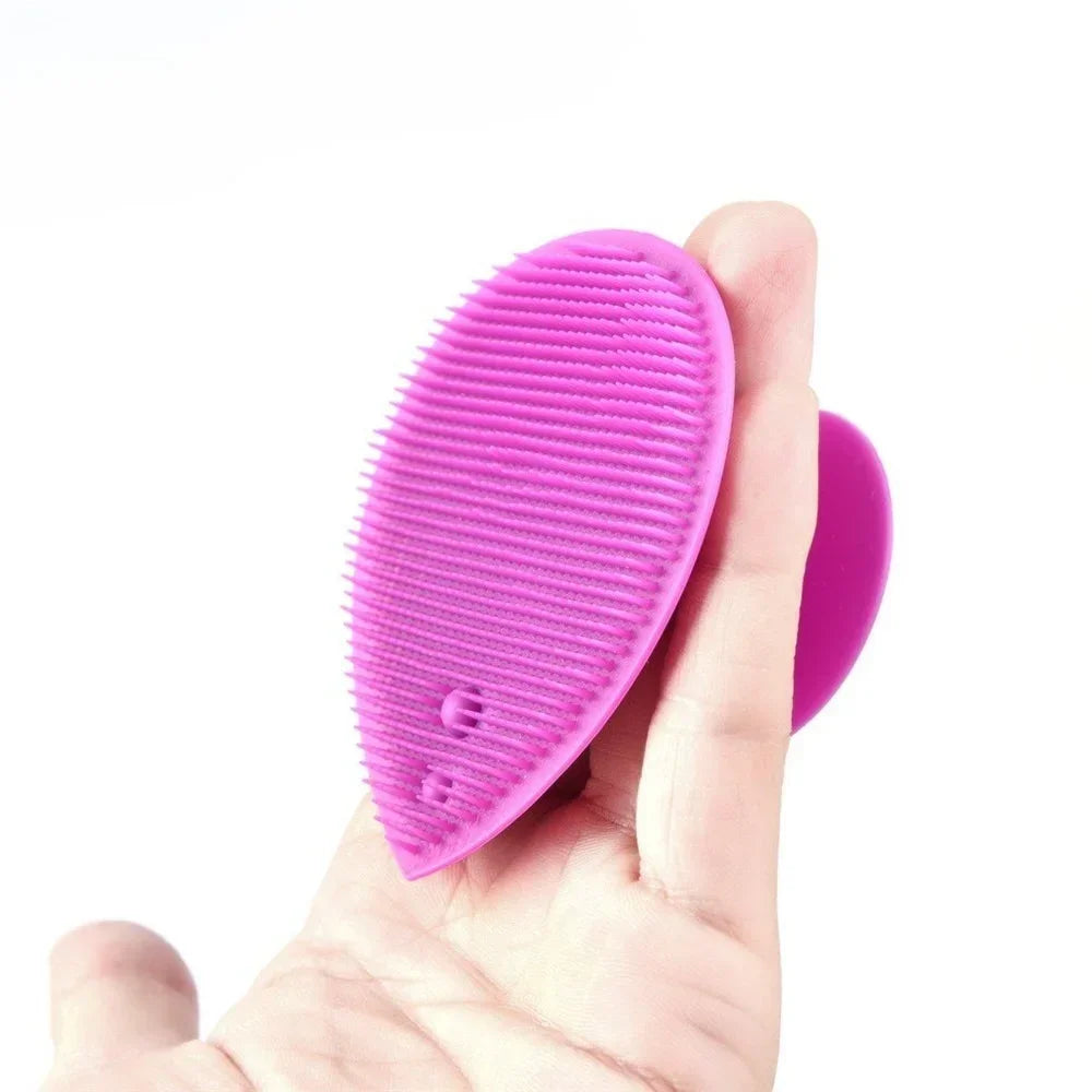 Silicone Facial Cleansing Brush & Face Exfoliator Scrubber Pad