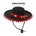 Mexican Sombrero Hat Large Festival Party Hats Wide Brim Cosplay