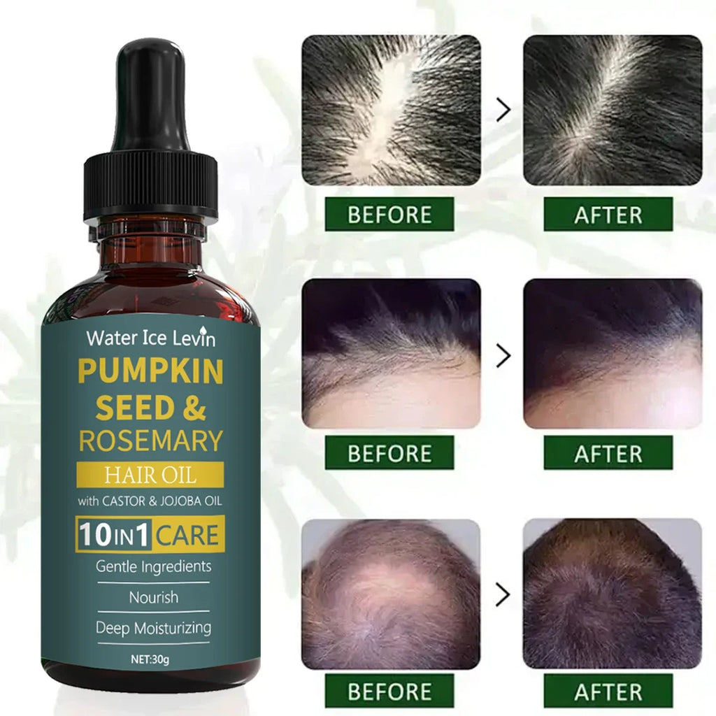 Pumpkin Seed & Rosemary 10-in-1 Hair Oil | All Hair Types