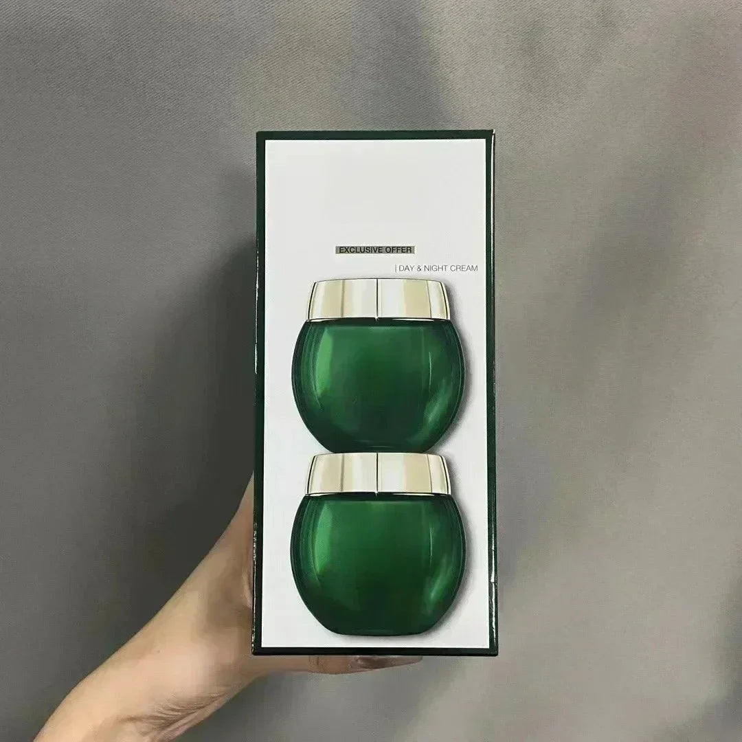 Alcohol-Free Day & Night Face Cream Set 50ml | Floral Unisex