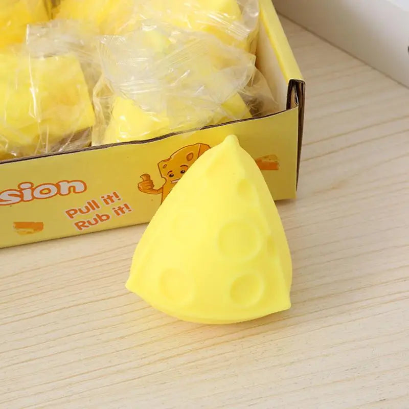 Cheese Squishy Slow Rising Fidget Toy for Adults & Teens
