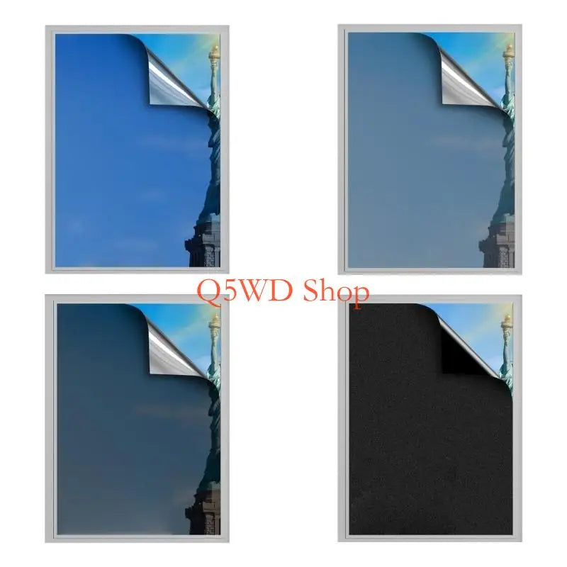 One-Way Mirror Window Film 60×500cm | UV & Heat Blocking Tint