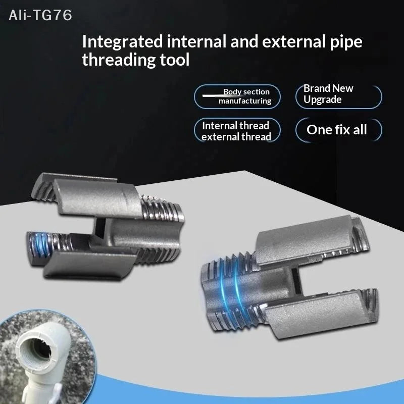 3-Piece PVC Pipe Threading Kit – 1/2", 3/4" & 1" Sizes