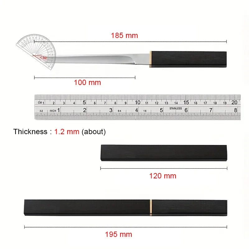 Stainless Steel Boning Knife – Sharp Chef & Butcher Knife