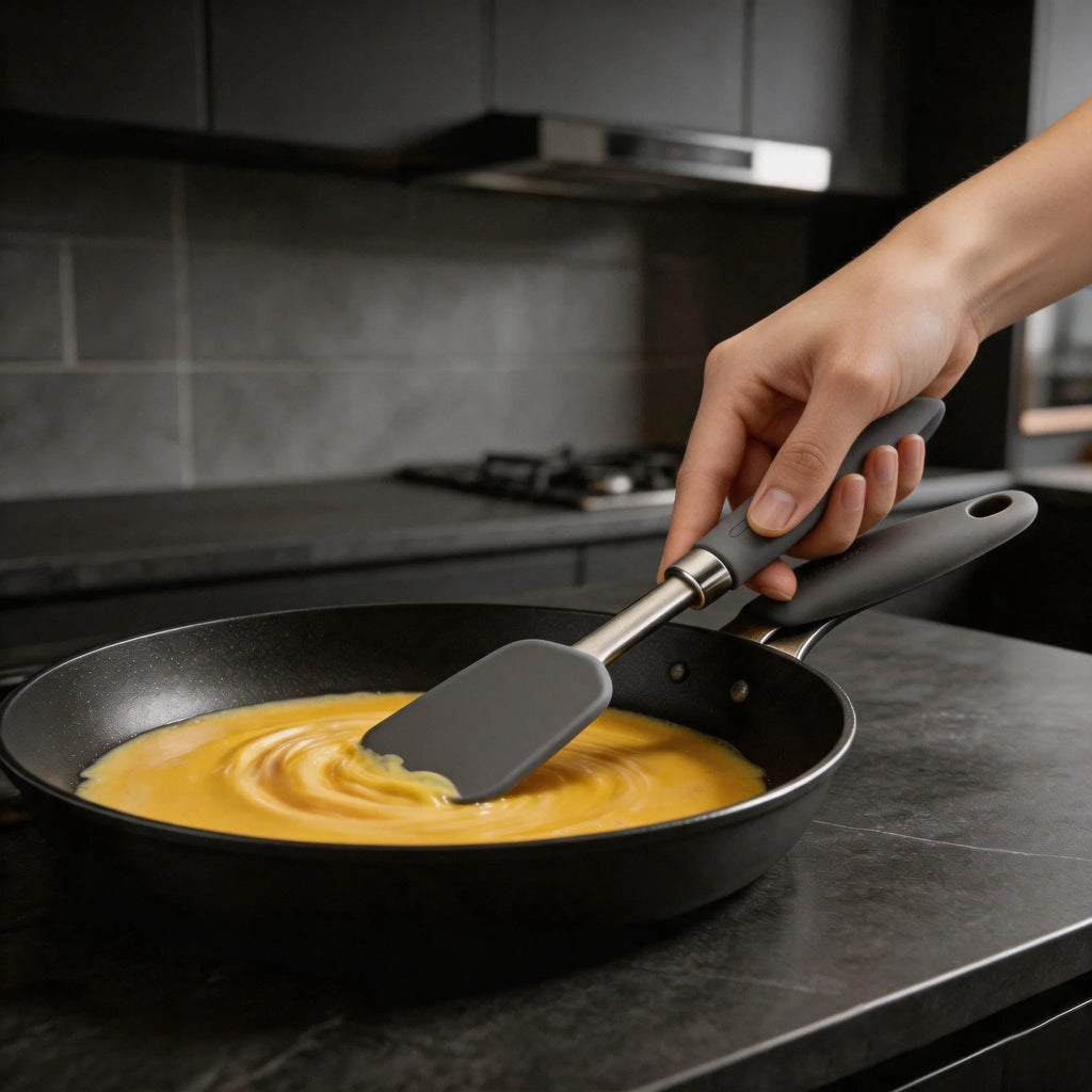 Non-Stick Silicone Cooking Spatula – Heat-Resistant, BPA-Free