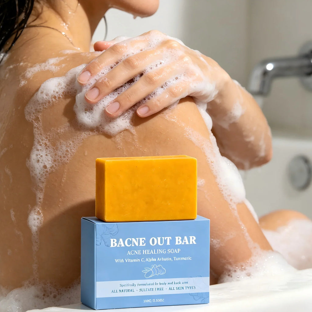 Body Clarifying Soap – Salicylic Acid, Vitamin C & Turmeric 100g