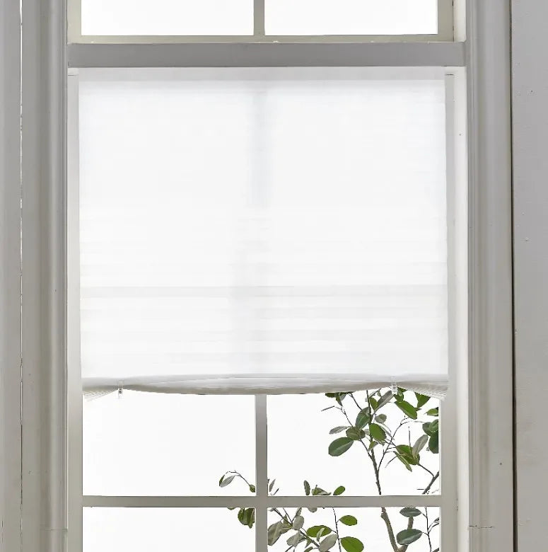 Self-Adhesive Pleated Window Blind | No-Drill Privacy Shade