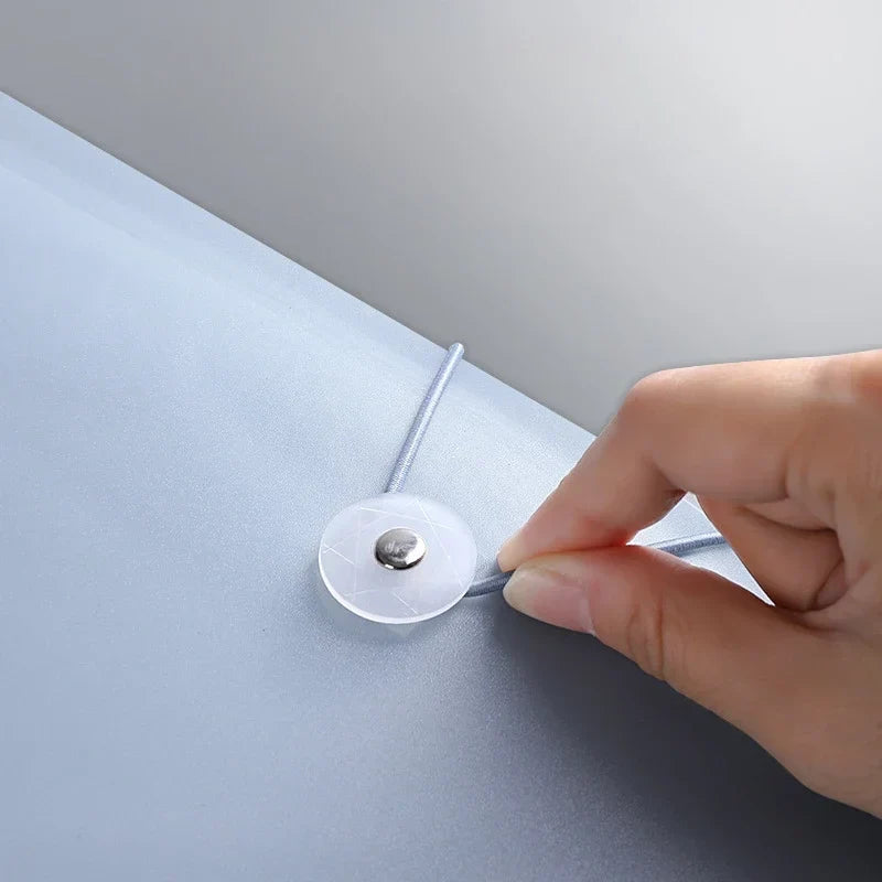 A4 Transparent Folder Document Large Capacity Dustproof Waterproof