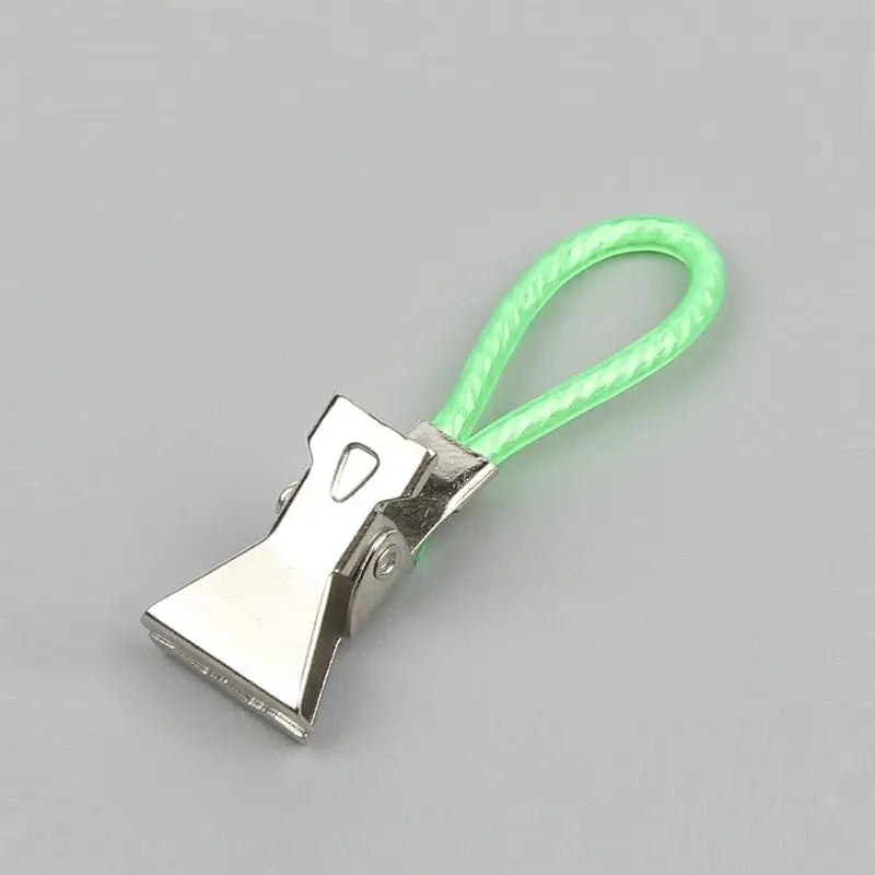 Colorful Stainless Steel Towel & Shower Curtain Clips
