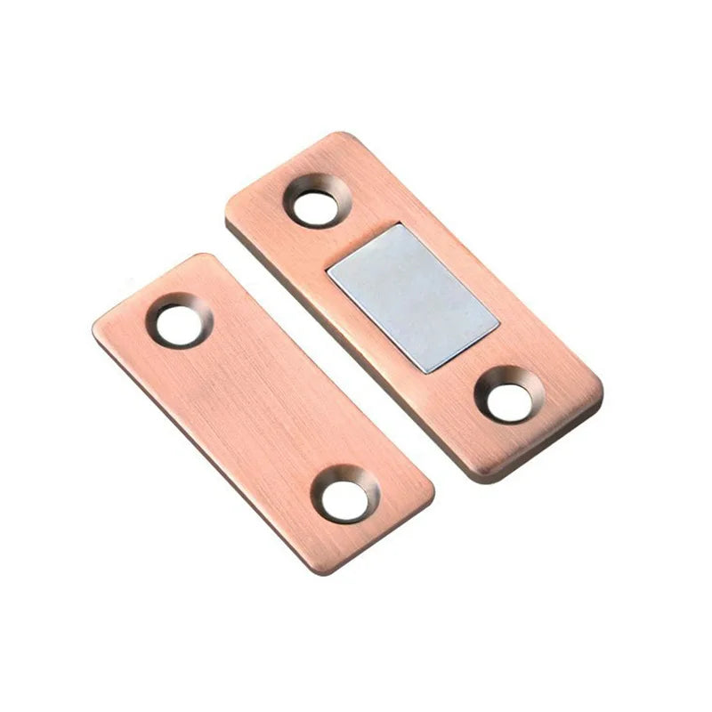 Magnetic Cabinet Catch L-Shaped Punch-Free Invisible Door Closer