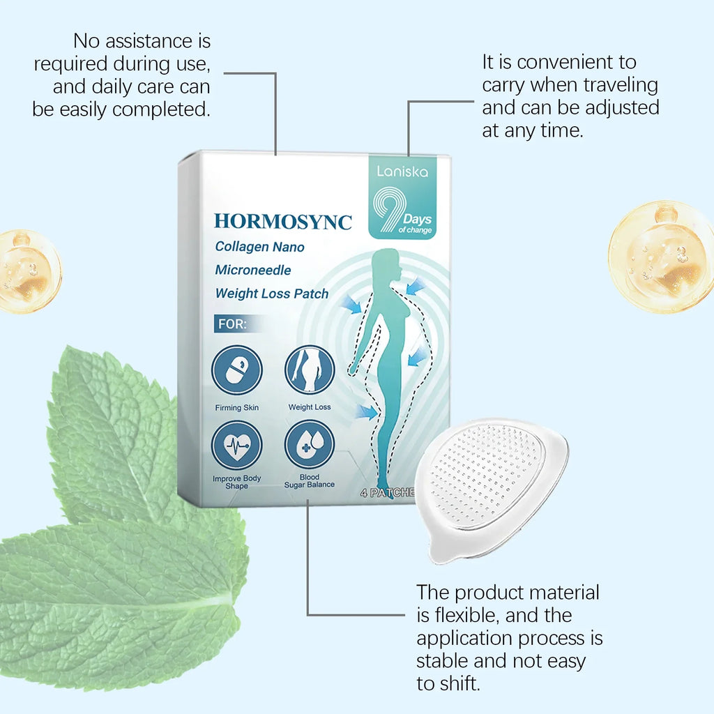 0.2mm Nano Microneedle Body Care Patches – Hydrating & Nourishing