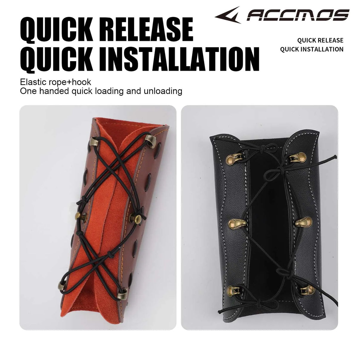 ACCMOS Traditional Arm Guards Archery Guard Bracer Protection Outdoor