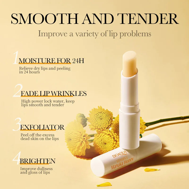 Vitamin E & Honey Lip Balm – Moisturizing Nourishing Lip Care
