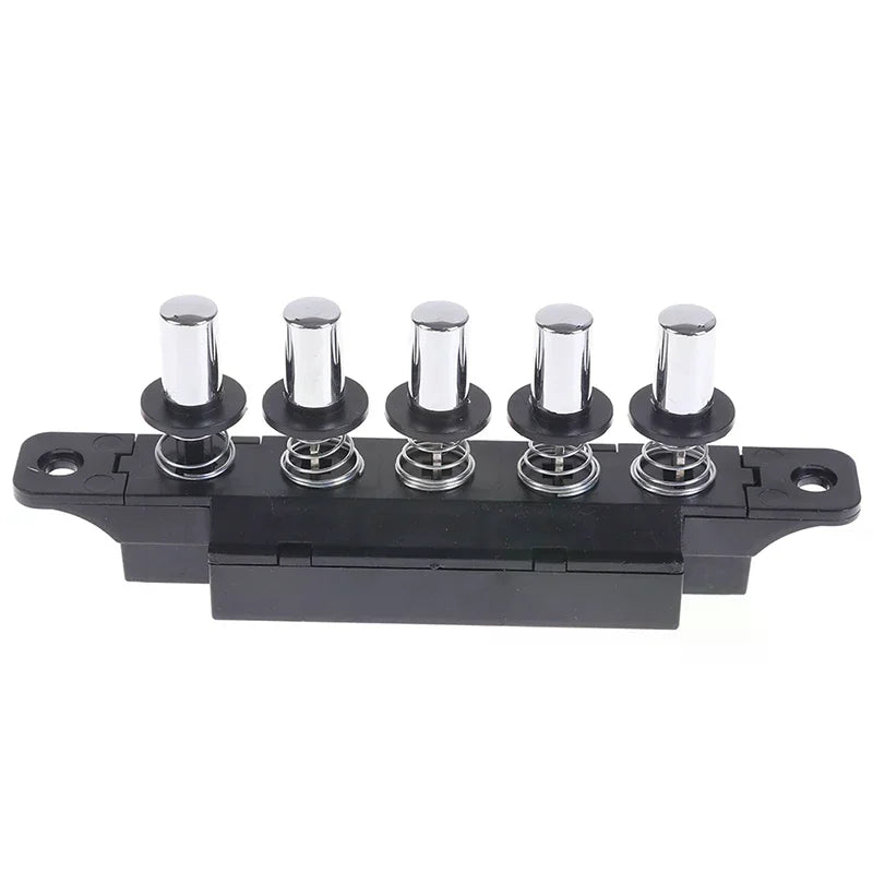 Silver Five-position Plug-in Button Switch Range Hood Kitchen