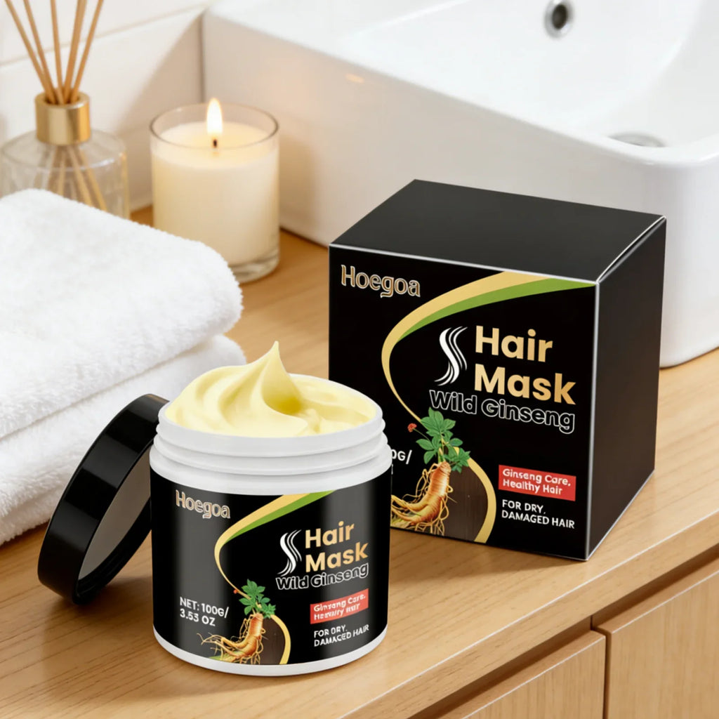 Hoegoa Wild Ginseng Deep Conditioning Hair Repair Mask 100g