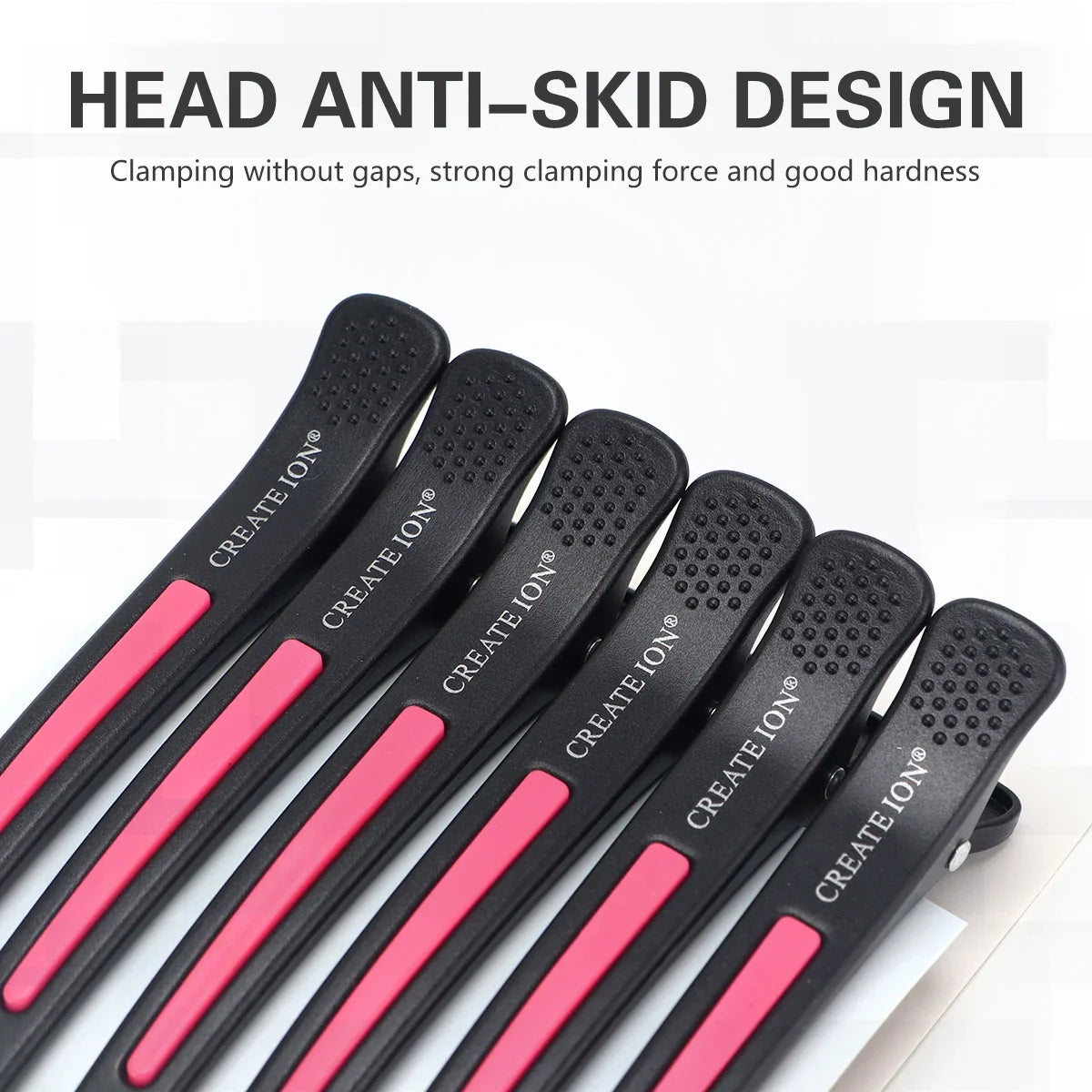 6-Pack Seamless Hair Clips | Salon Sectioning Barrettes