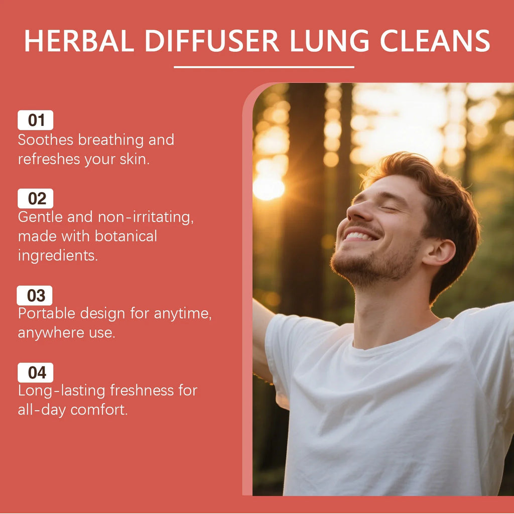 Herbal Aromatherapy Diffuser Pen | Relax, Focus & Breathe Clear