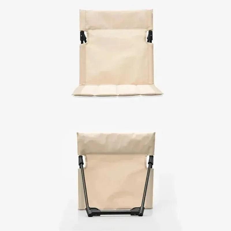 Foldable Camping Chair – Cushioned Backrest, Beach & Picnic